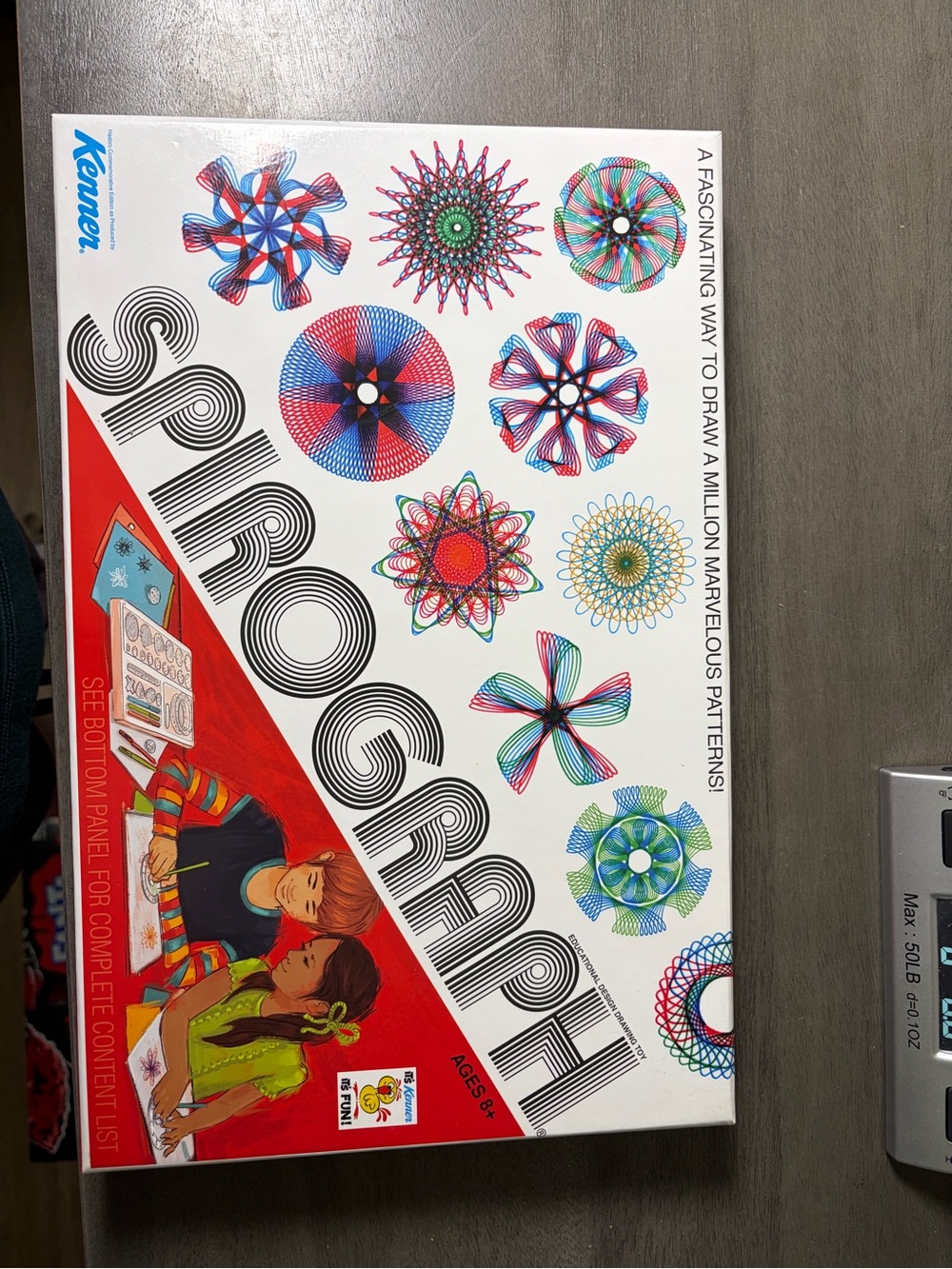 Hasbro Spirograph Kit - Red, Blue, Green, Pink, Yellow